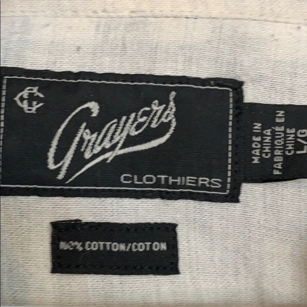 Grayers button down - Picture 3 of 3